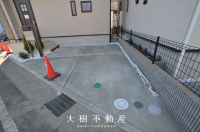 【駐車場】 | 海老名市国分寺台1丁目　新築戸建て　全２棟【仲介手数料無料】