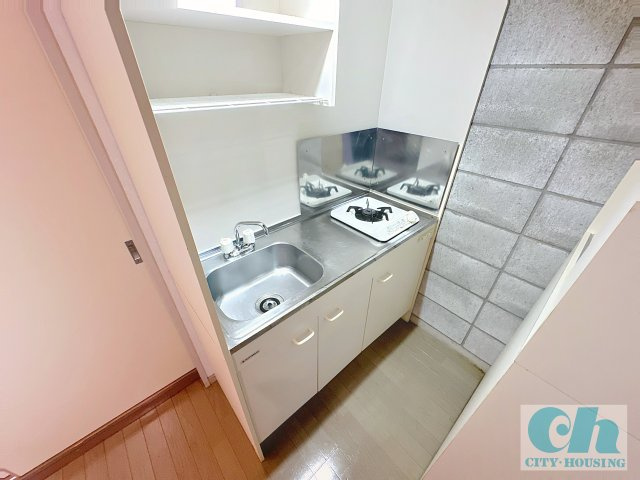 A・S ビル 206号室のキッチン
