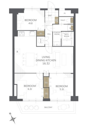 平針西住宅２号棟