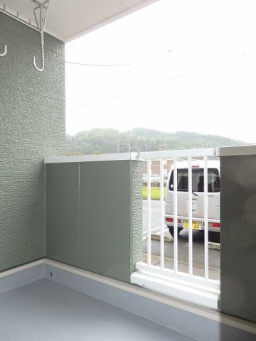 パラッツォリーノ　ヴィオラＢのバルコニー|落ち着いた時間を過ごせるバルコニーです