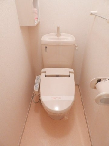 フレイム　雪のトイレ|トイレもきれいです