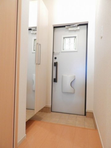 フレイム　雪の玄関|玄関です