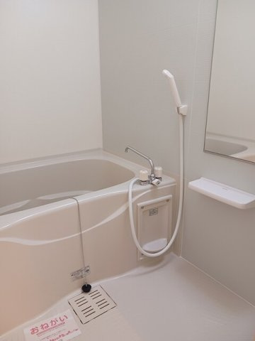 ハピネス　沼田の浴室|ゆったり過ごせるお風呂です