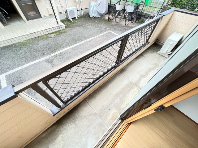 それいゆ一ツ橋弐番館のバルコニー
