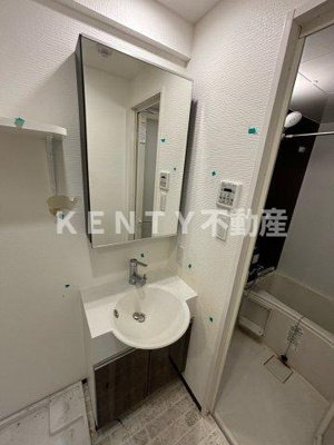 【洗面所】 | クオリタス品川南 | スペースが確保できる洗面所です