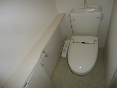 【トイレ】 | ラ・クレール 1LDK | シンプルで使いやすいトイレです