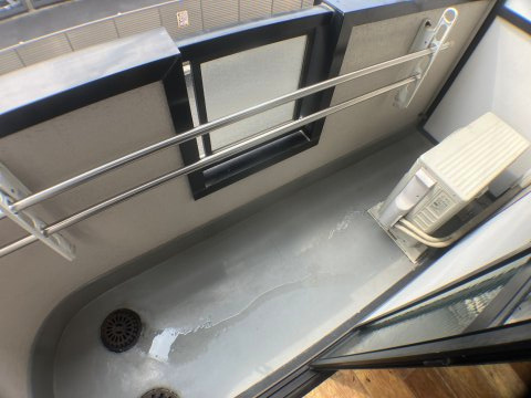 アルカディア常盤のバルコニー