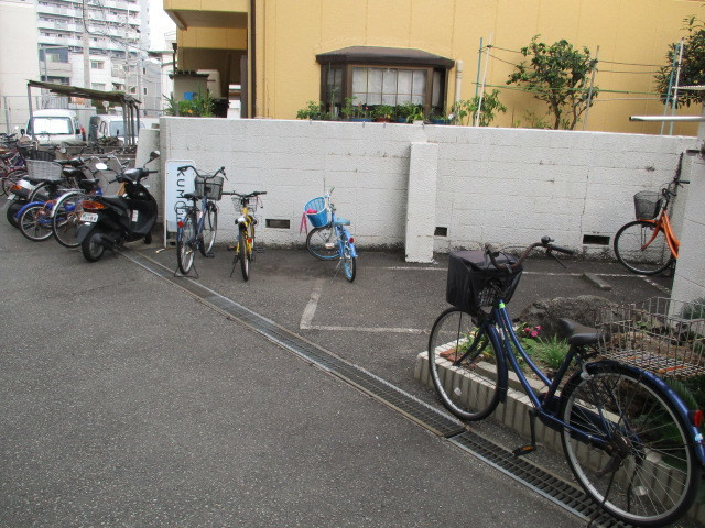 自転車置き場です