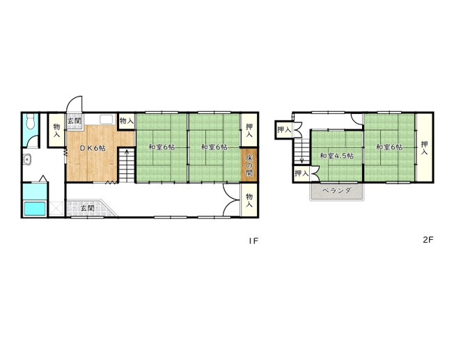 【間取り】 | 姫路市御立中5丁目／中古戸建