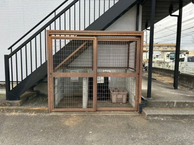 【その他共用部分】 | ベルメゾン西砂 | 敷地内ゴミ置場