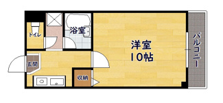 【間取り】 | コンフォートハウス長浜Ⅱ