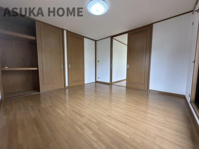 境木町 戸建ての収納|広い収納スペースなので、お部屋も広く使えますね。