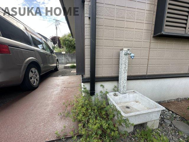 境木町 戸建てのその他|立水栓付きなので、庭でお花の手入れなどもしやすそうですね。
