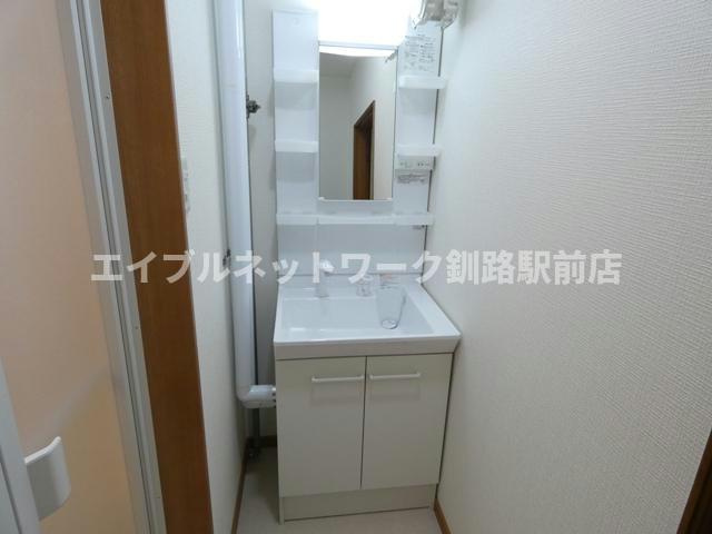 川端町6-24貸家の独立洗面台