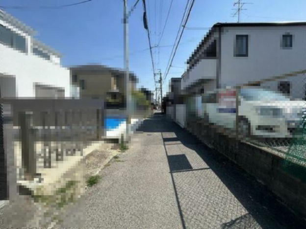 招提元町３丁目　新築一戸建ての前面道路含む現地写真|■物件内覧・資金計画相談・住宅ローン相談、リフォーム相談、お問合せ受付中■
※当日・翌日のご内覧、ご相談はお電話でのお問合せがスムーズです！