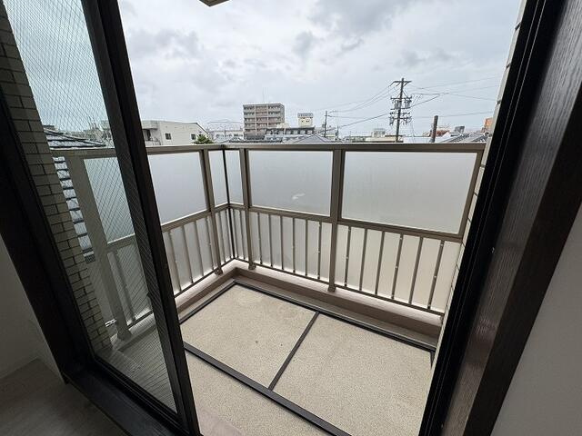 グランドメゾン上野公園のバルコニー