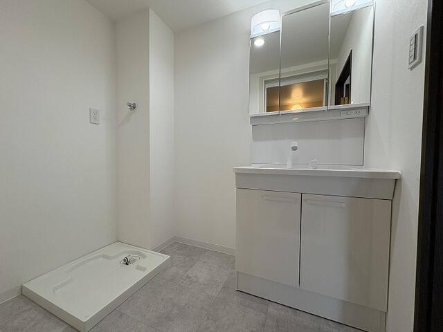 グランドメゾン上野公園の独立洗面台