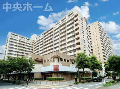 【外観】 | リバーウエストB館 | 平成9年築。総戸数：118戸のビッグコミュニティ。