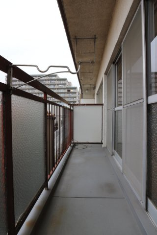 垂水ハイツのバルコニー