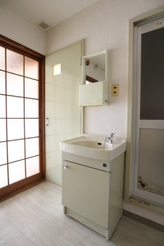 垂水ハイツの洗面所