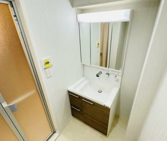 大蔵マンション南博多の独立洗面台