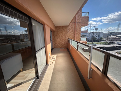 【バルコニー】ダイアパレス温品 