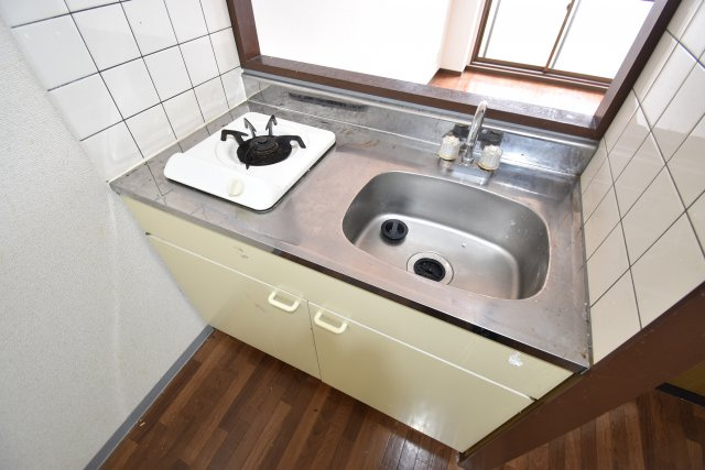 リバティ堺６号館のキッチン|ＩＨに交換してます