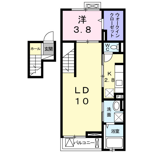 ムーンダストの間取り|※間取りが現況と異なる場合は現況を優先します※