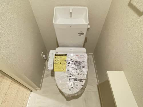 熊本市中央区国府４丁目のアパートのトイレ