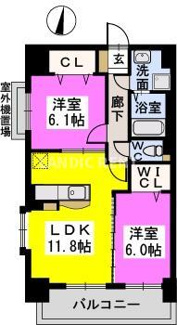 【間取り】 | アルページュ西新
