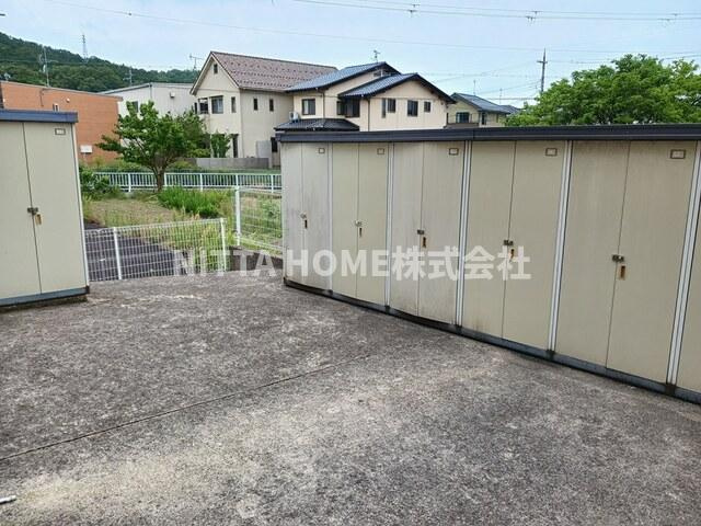 アバンツァートのその他共用部分|外部トランクは無料で使用OK◎