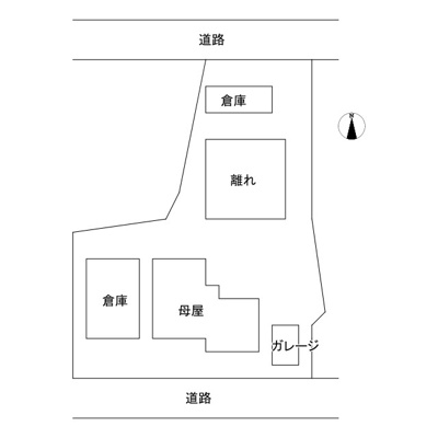 【土地図】 | 春日町山田中古住宅