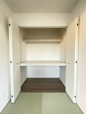 新築戸建・建売　大泉市寄木戸7期　GRAFARE　全5棟の収納|畳は足触りがいいので裸足で歩いても気持ちがいいです！