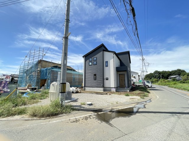 新築戸建・建売　大泉町寄木戸7期　GRAFARE　全5棟の前面道路含む現地写真