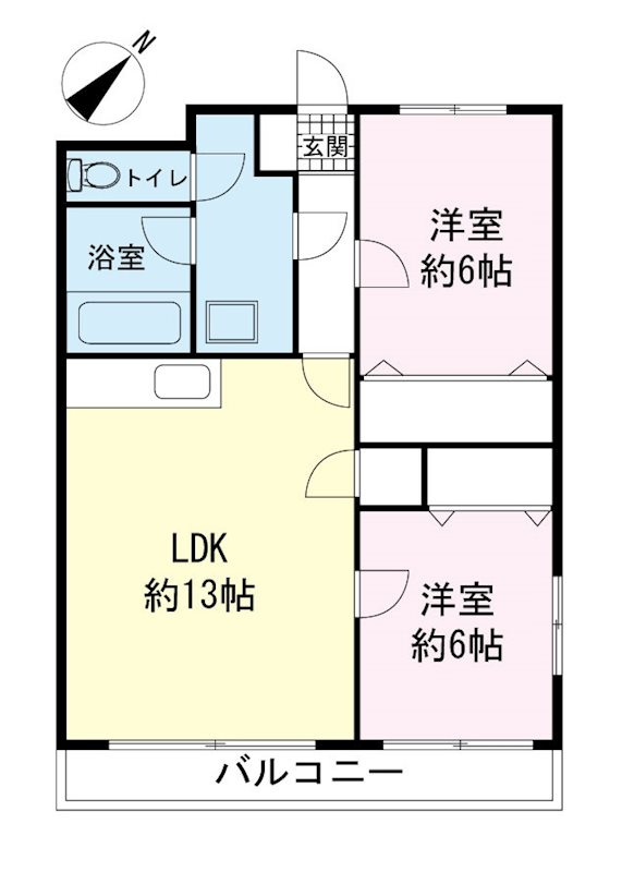 メゾンＤｅｎｂｅｉ　αの間取り