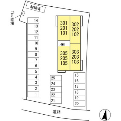 【区画図】 | ホームバリー湯野