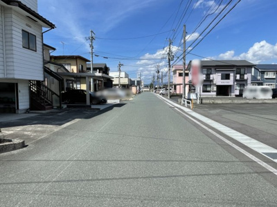 【前面道路含む現地写真】 | 山形市大野目　中古戸建