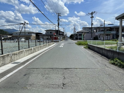 【前面道路含む現地写真】 | 山形市大野目　中古戸建