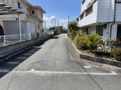 【前面道路含む現地写真】 | 山形市大野目　中古戸建