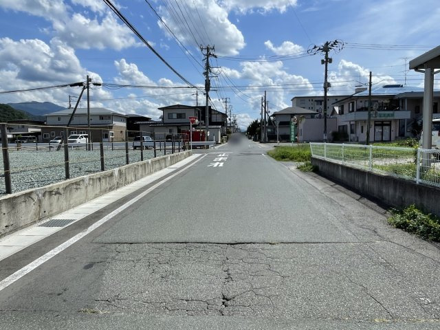 【前面道路含む現地写真】 | 山形市大野目　中古戸建