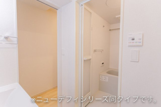 【洗面所】 | （仮）東津田町アパート | 使いやすい洗面所です