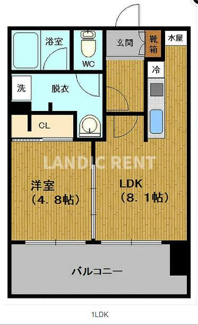 【間取り】 | PIER PARK 渡辺通