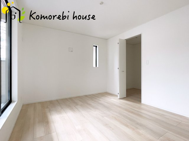上尾市大谷本郷　第7　新築一戸建て　クレイドルガーデン　04の寝室|寝室です