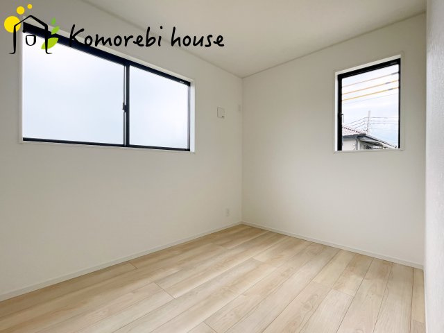 上尾市大谷本郷　第7　新築一戸建て　クレイドルガーデン　04の洋室|明るい洋室です