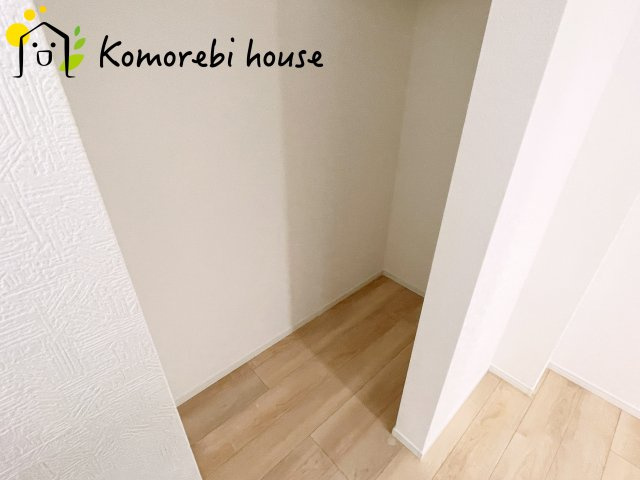 上尾市大谷本郷　第7　新築一戸建て　クレイドルガーデン　04の収納|大きなスペースがあり、収納には困りません