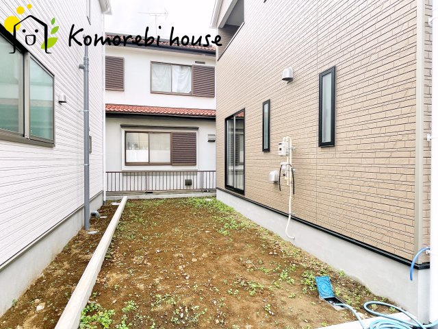 上尾市大谷本郷　第7　新築一戸建て　クレイドルガーデン　04の庭|お庭も活用できます