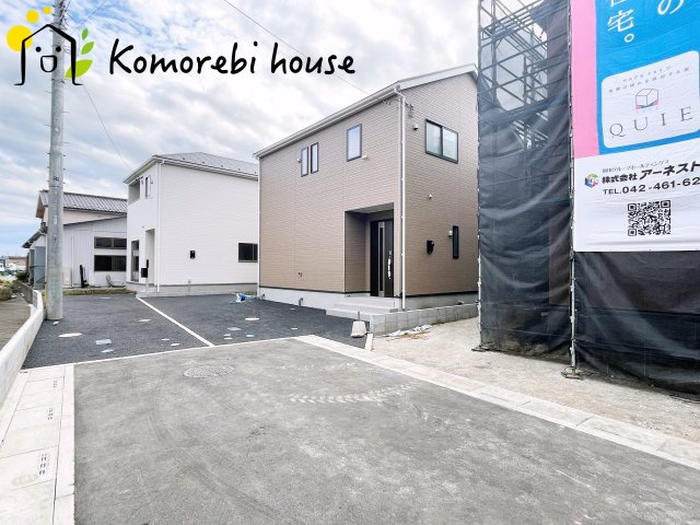 上尾市大谷本郷　第7　新築一戸建て　クレイドルガーデン　04の前面道路含む現地写真|前面道路含む現地写真です