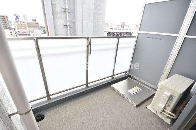 東大阪市長田西４丁目の賃貸マンションのバルコニー