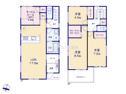 【間取り】 | 2号棟