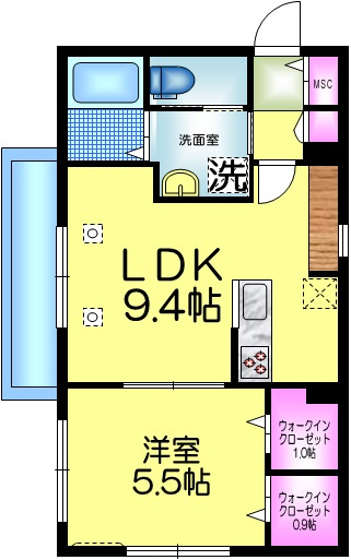 アーク　スクウェアの間取り|★１フロア２住戸★